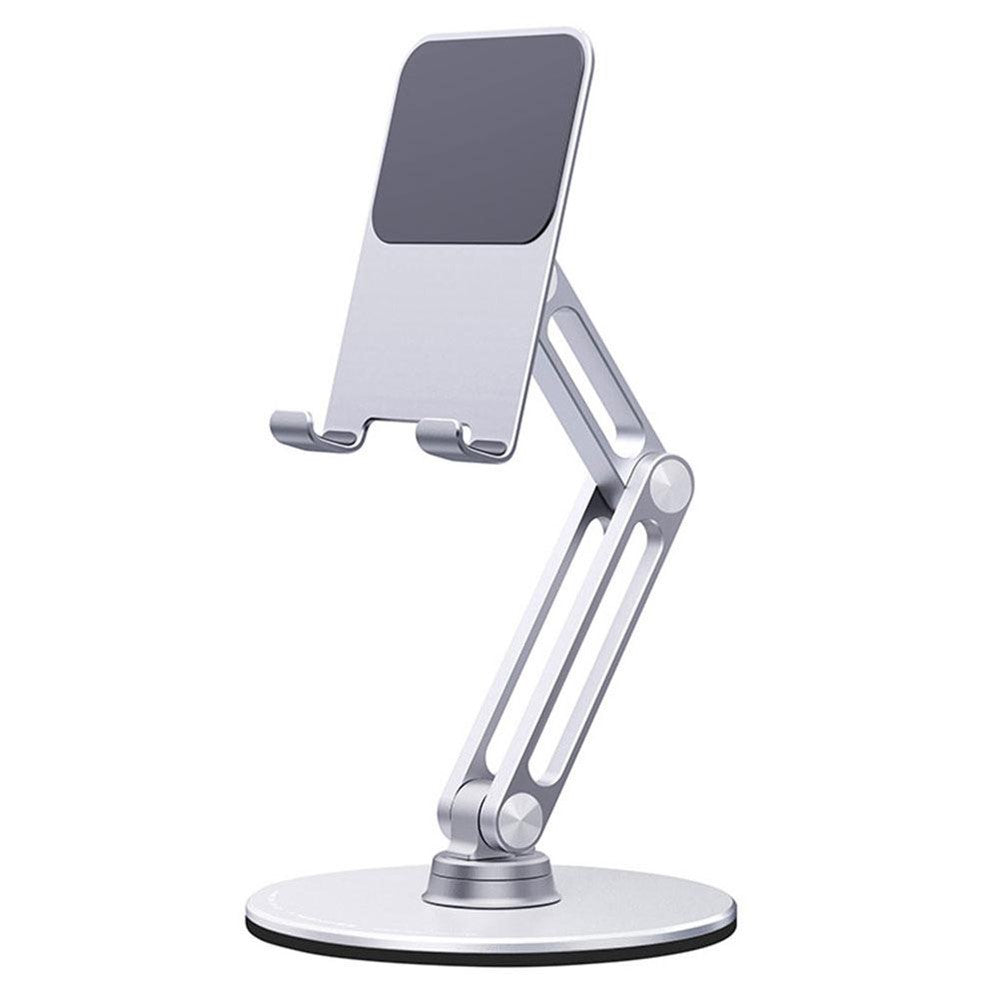 Faltbare Tisch-Handyhalterung – Aus Aluminiumlegierung, für Handys & Tablet, 360° drehbar