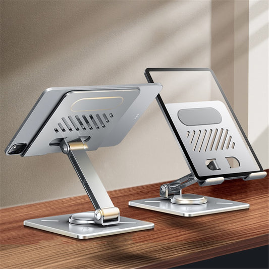 XUNDD XDHO-027 Rotation Foldable Desktop Holder Tablet Stand for iPhone 16 / 16 Plus / 16 Pro / 16 Pro Max