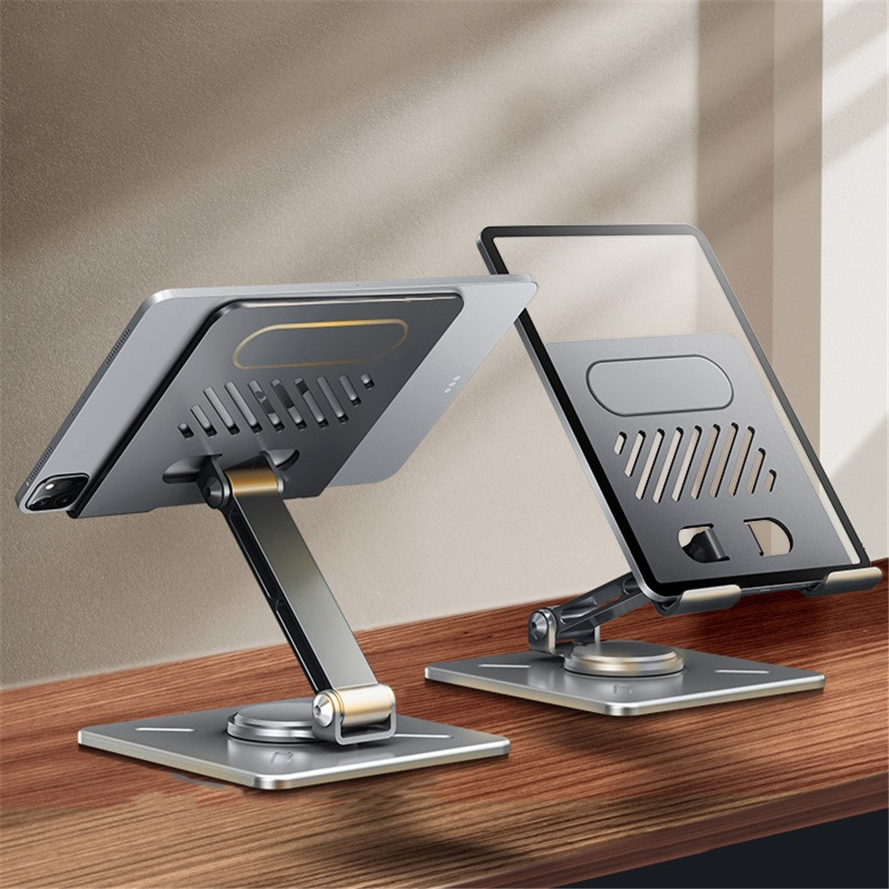 XUNDD XDHO-027 Rotation Foldable Desktop Holder Tablet Stand for iPhone 16 / 16 Plus / 16 Pro / 16 Pro Max