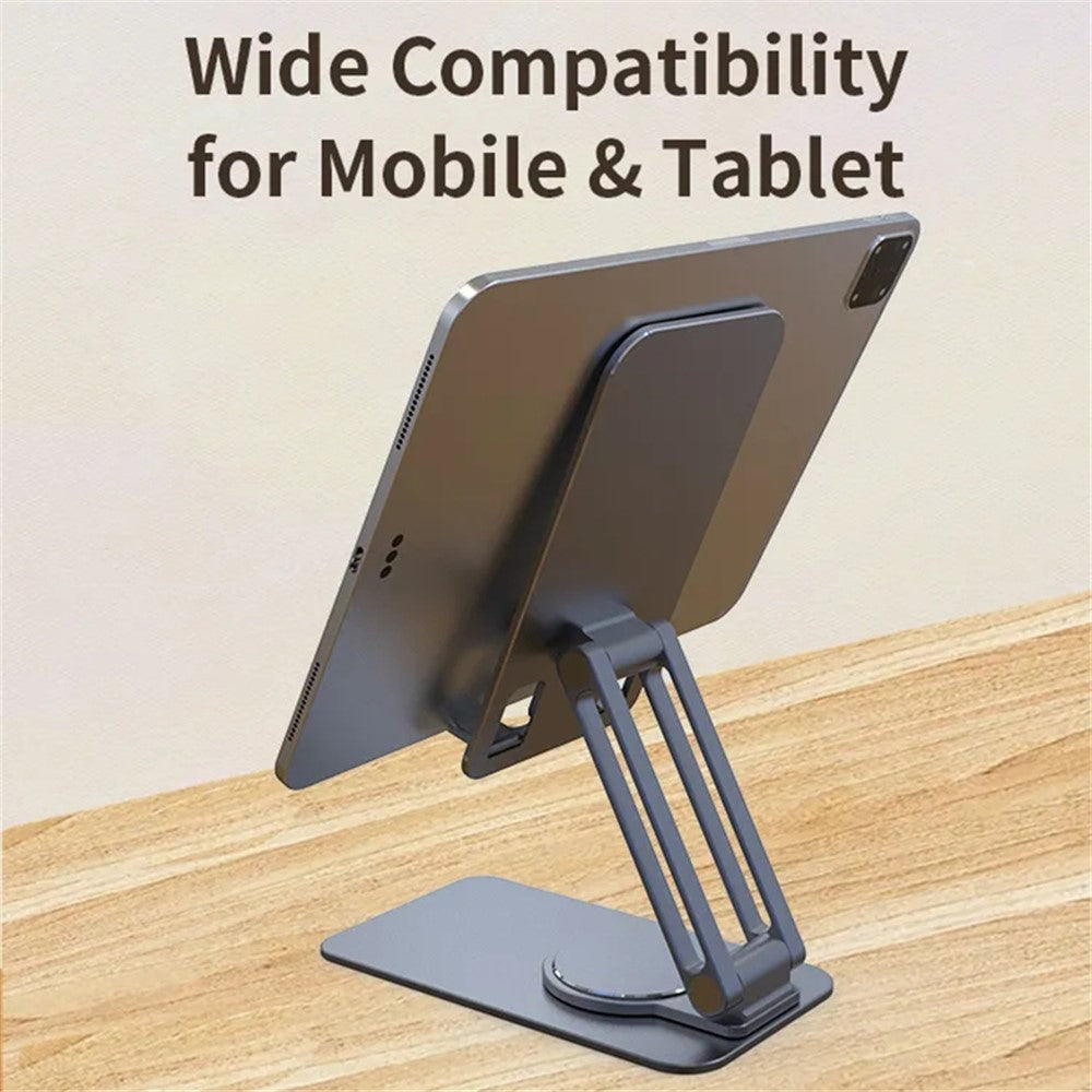 JMARY MK-60 Tischhalterung – Faltbar, mit rutschfester Oberfläche, für Handys & Tablets