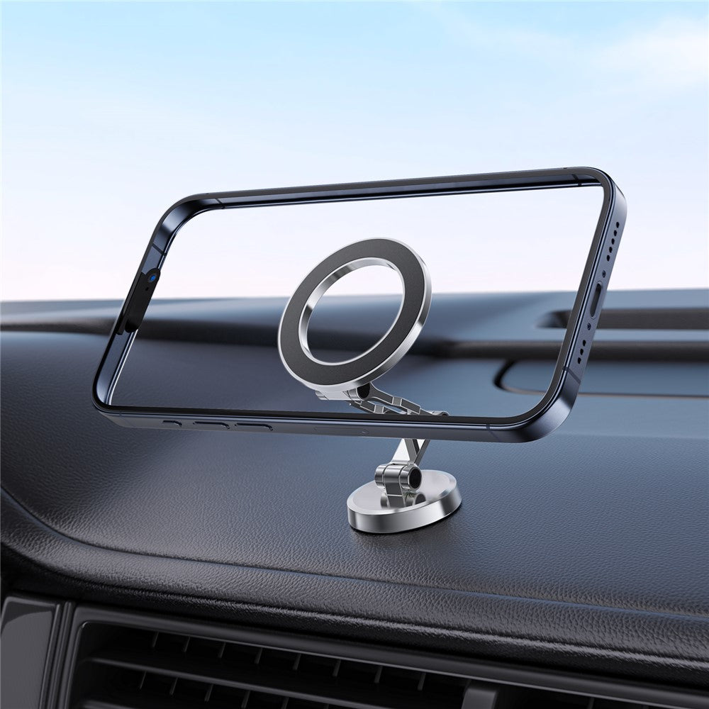 ACEFAST D20 Magnetic Car Dashboard Mount Phone Holder for iPhone 16 / 16 Plus / 16 Pro / 16 Pro Max Zinc Alloy Phone Stand Bracket