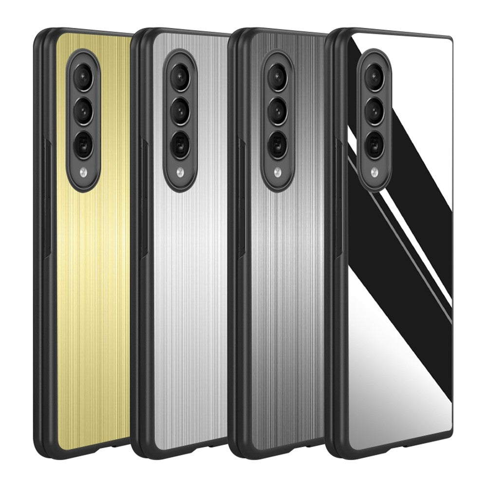 Galaxy Z Fold4 5G Hülle – Edelstahl – Stoßfest