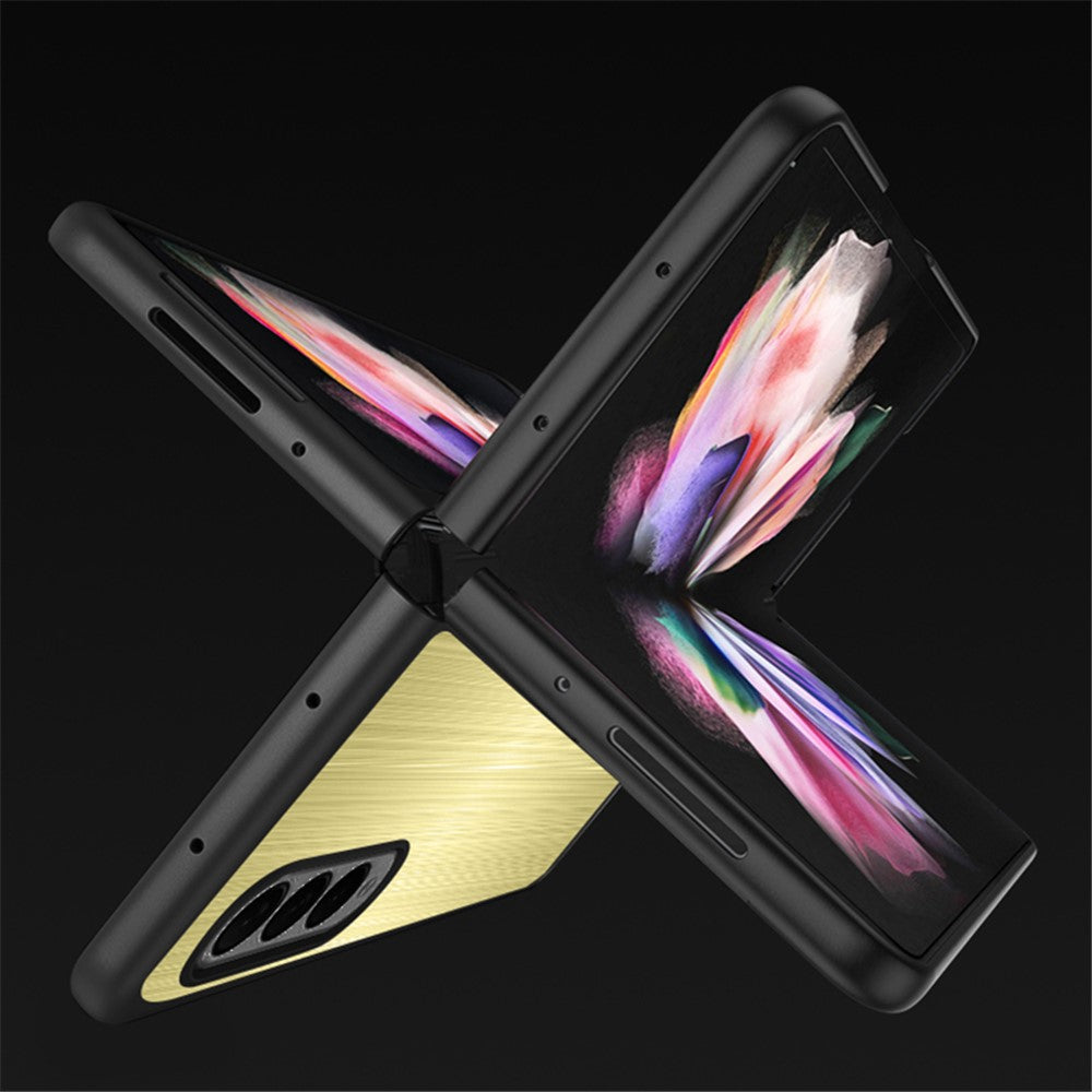 Galaxy Z Fold4 5G Hülle – Edelstahl – Stoßfest