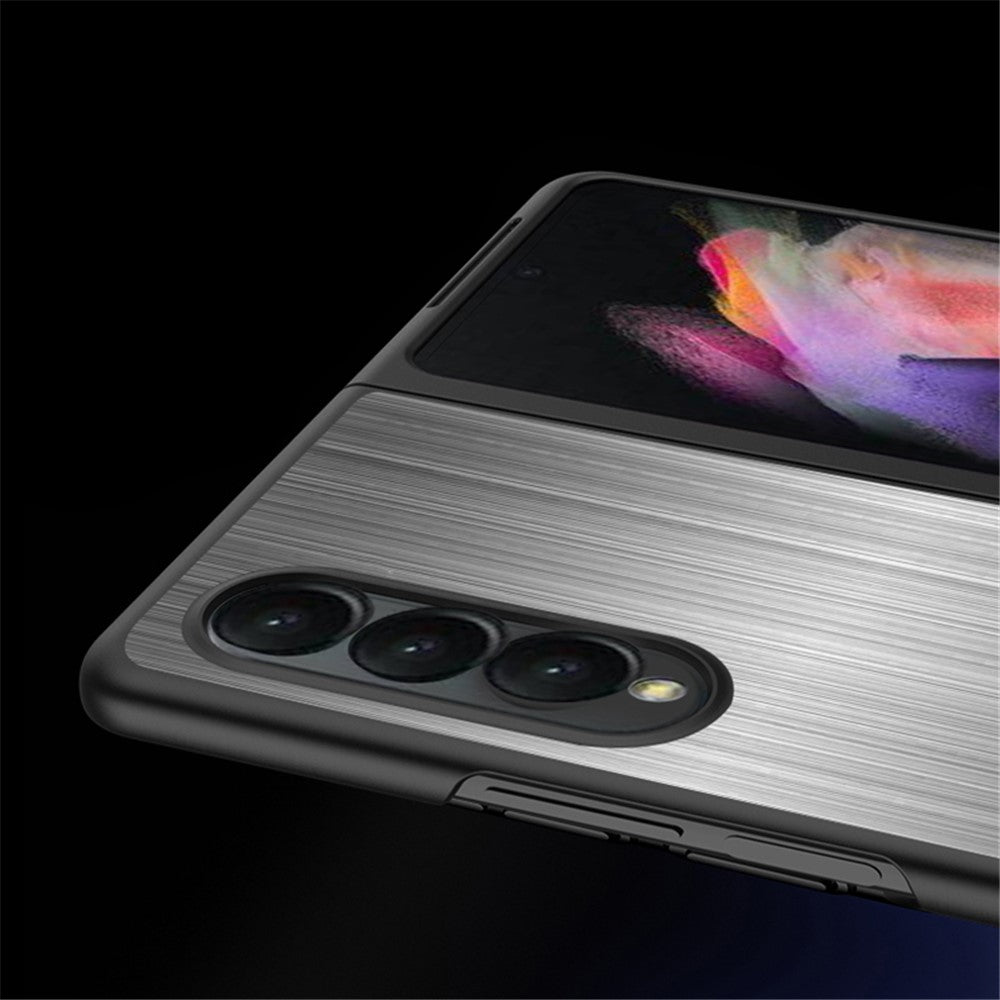 Galaxy Z Fold4 5G Hülle – Edelstahl – Stoßfest