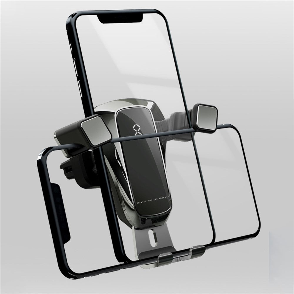 Universal Rotatable Gravity Triangle Car Air Outlet Phone Holder Bracket
