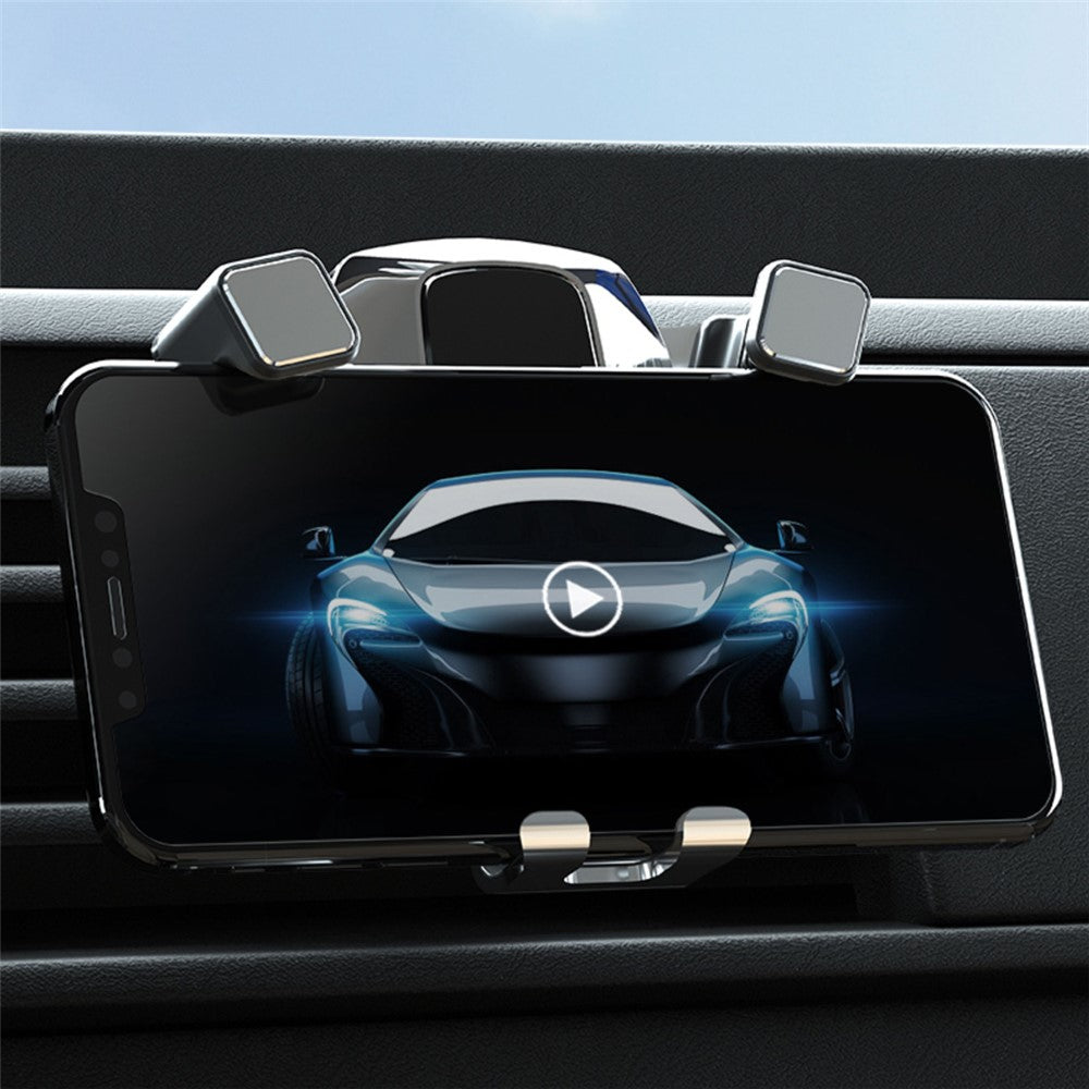 Universal Rotatable Gravity Triangle Car Air Outlet Phone Holder Bracket