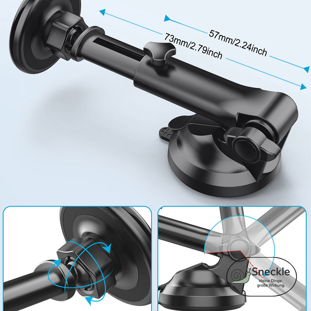 XWJ-151C Magnetische Handyhalterung fürs Auto – Mit Saugnapf