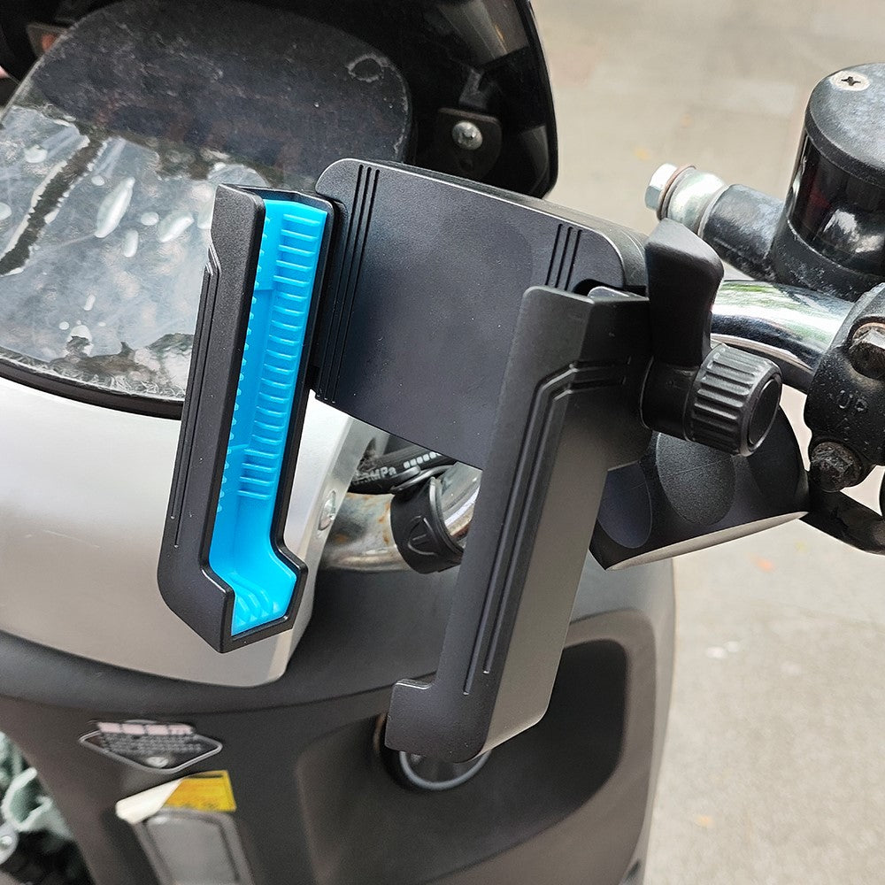 Handyhalterung für Fahrräder, E-Bikes, Motorräder, Kinderwagen, Golfcarts – drehbarer Handyhalter