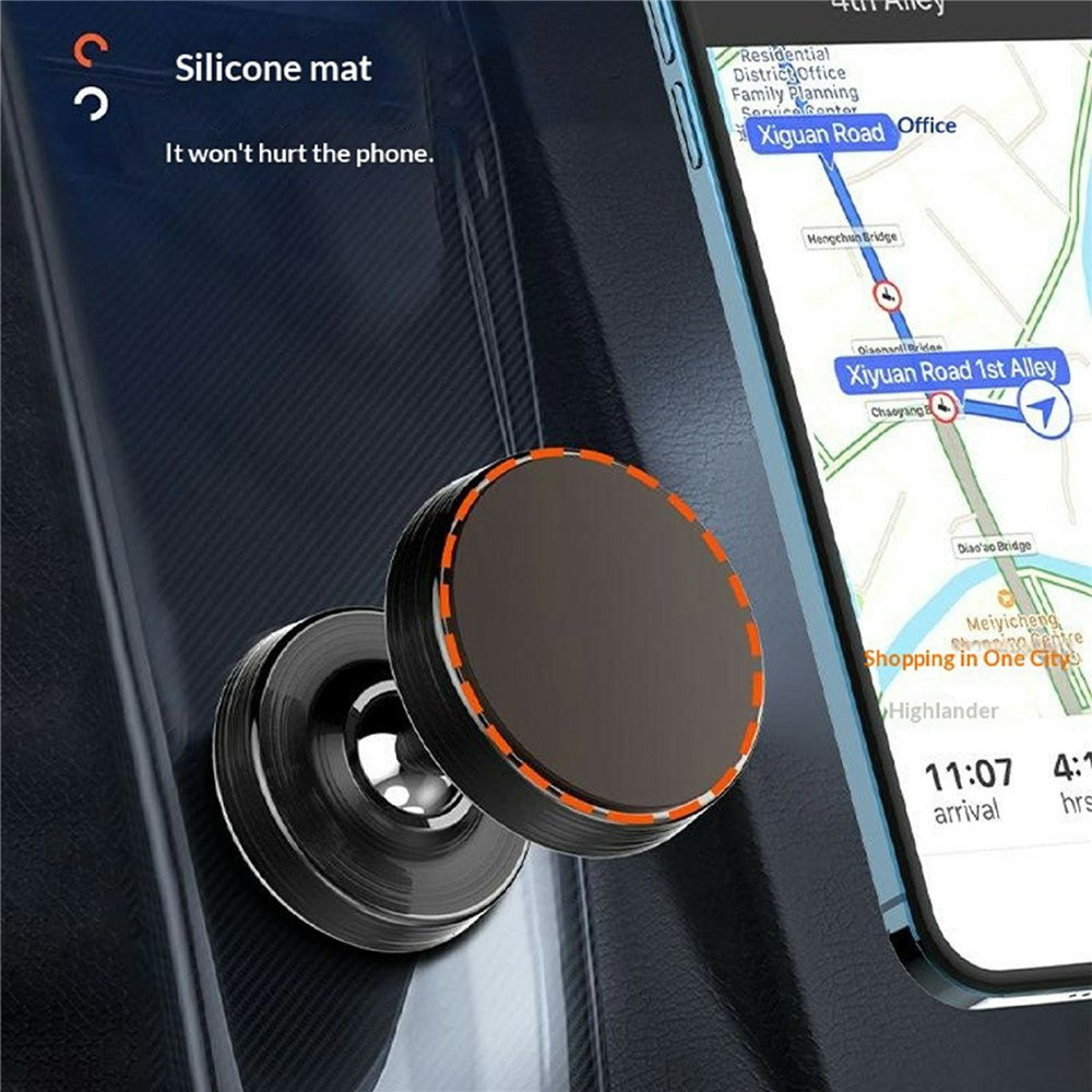 LDNIO MG08 Mini Magnetic Car Phone Holder 360 Degree Rotation Universal Desktop Car Mount Stand