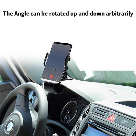 Auto-Handyhalterung – Auto-Armaturenbrett-HUD-Clip-Telefonhalter, drehbare Handy-Ständerhalterung mit Lüftungsschlitz-Clip