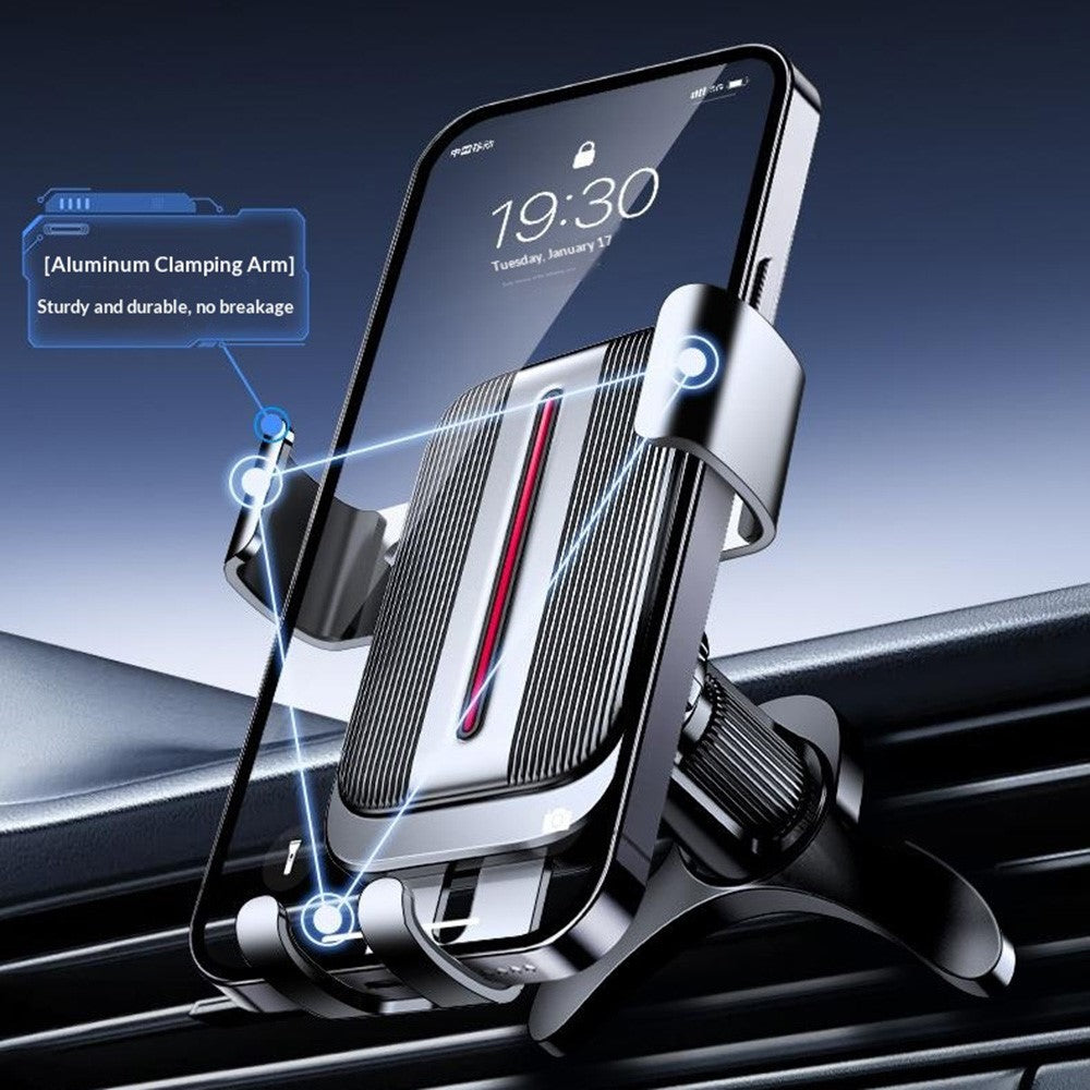 Car Phone Holder Air Vent Mount Gravity Auto-Lock 360 Degree Rotating Stand for 4.7-7.2 Inch Smartphone