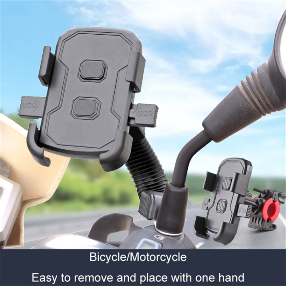 Motorrad-Handyhalterung – Für Rückspiegel, drehbar