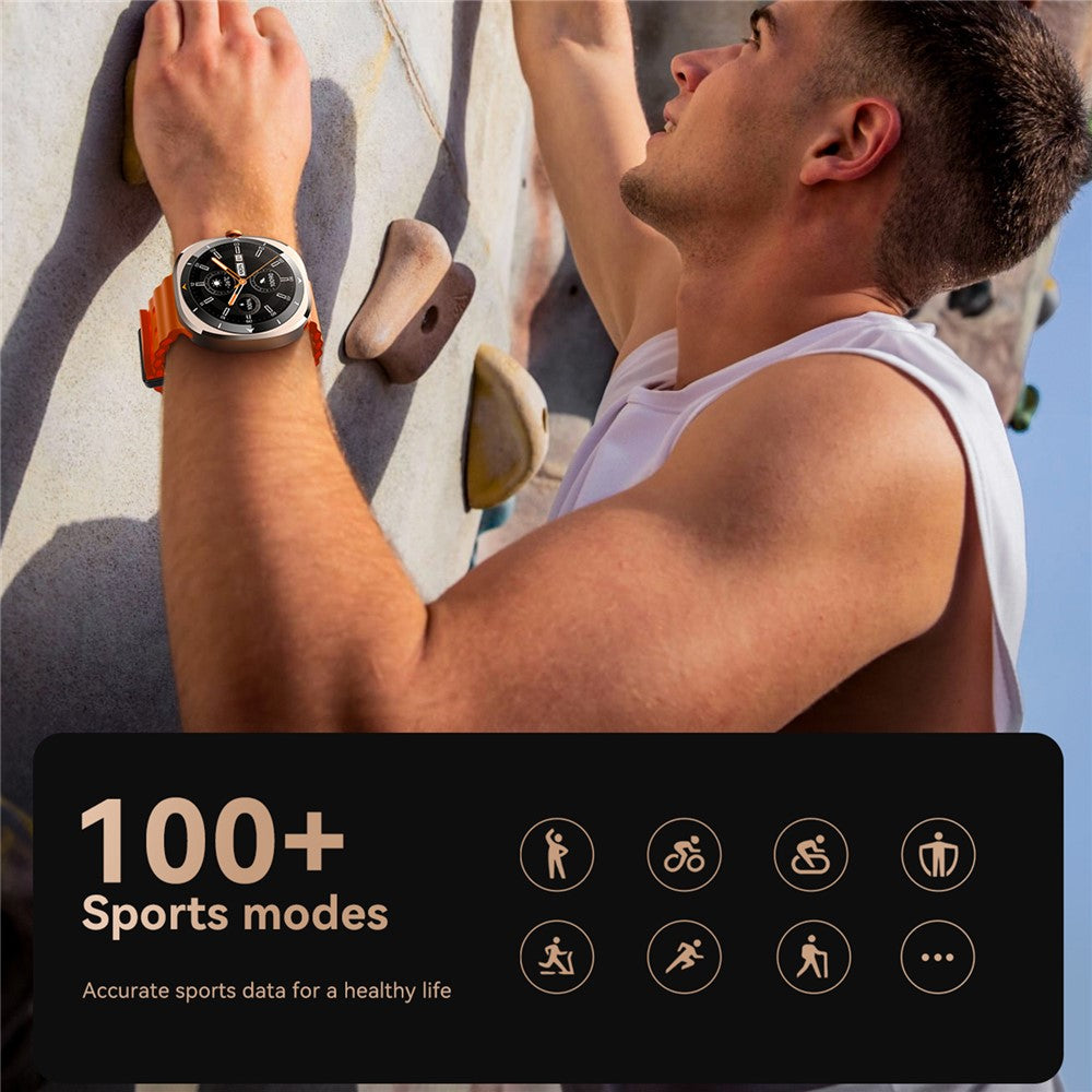 JOYROOM JR-FV2 Smartwatch – Bluetooth-Kompatibel, aus Zinklegierung, wasserdicht, mit Anruffunktion & AMOLED-Display