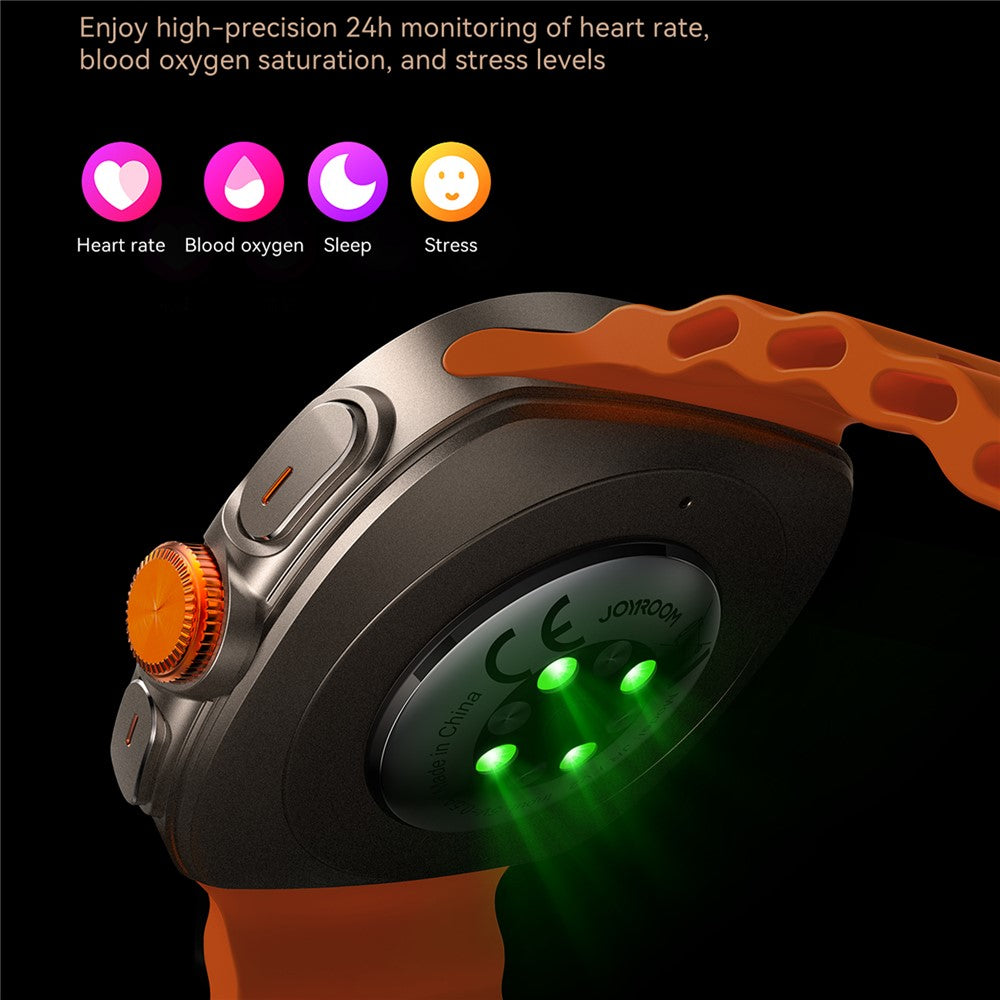 JOYROOM JR-FV2 Smartwatch – Bluetooth-Kompatibel, aus Zinklegierung, wasserdicht, mit Anruffunktion & AMOLED-Display