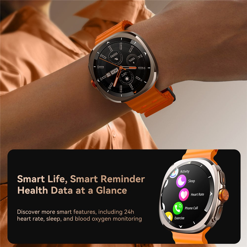 JOYROOM JR-FV2 Smartwatch – Bluetooth-Kompatibel, aus Zinklegierung, wasserdicht, mit Anruffunktion & AMOLED-Display