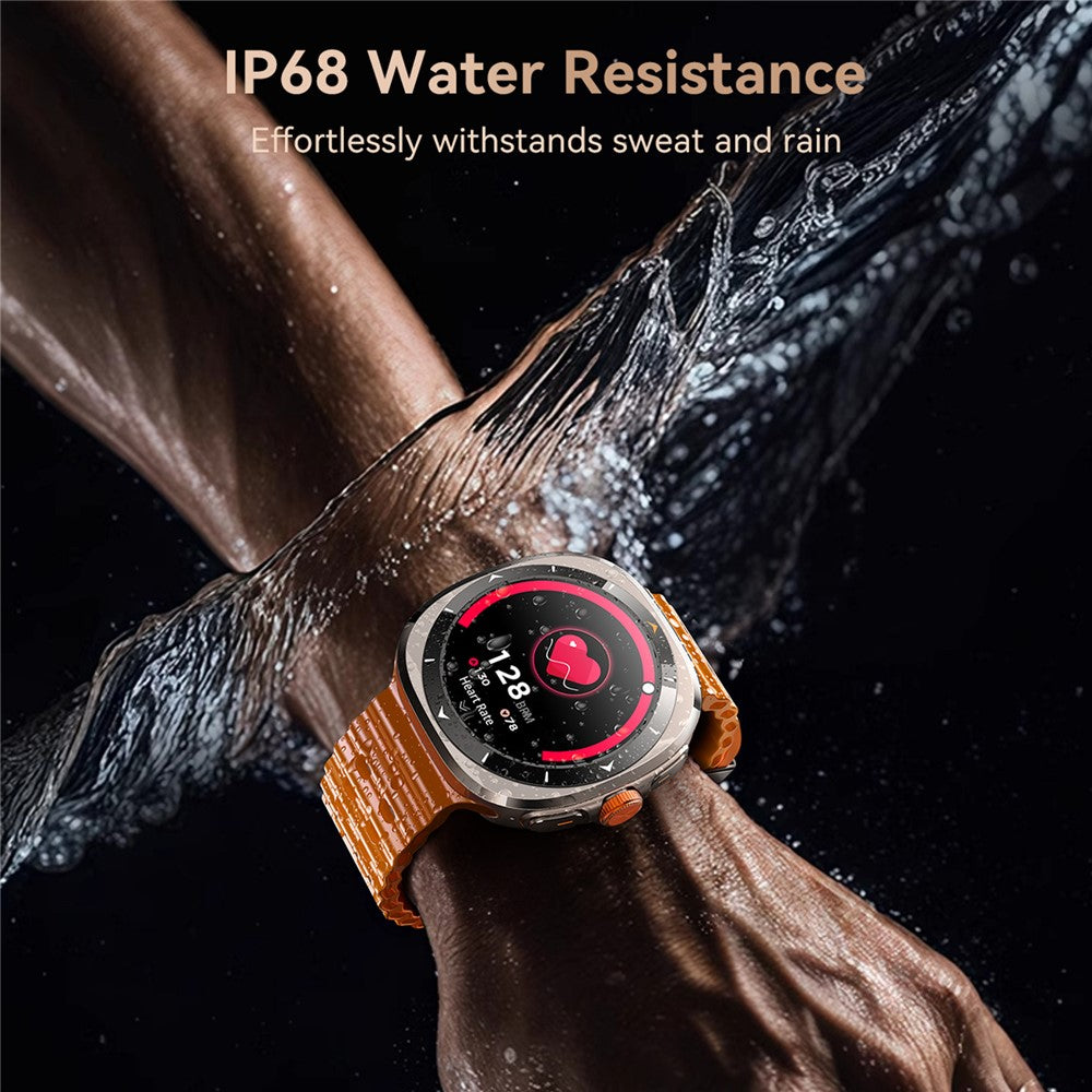 JOYROOM JR-FV2 Smartwatch – Bluetooth-Kompatibel, aus Zinklegierung, wasserdicht, mit Anruffunktion & AMOLED-Display