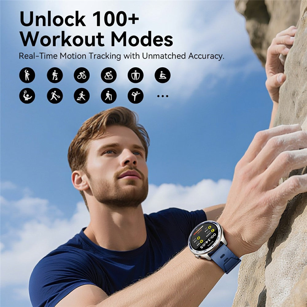 JOYROOM JR-FC3 Smartwatch – Bluetooth-Funktion, Anruffunktion, 1,43 Zoll AMOLED-Display, Gesundheitsüberwachung