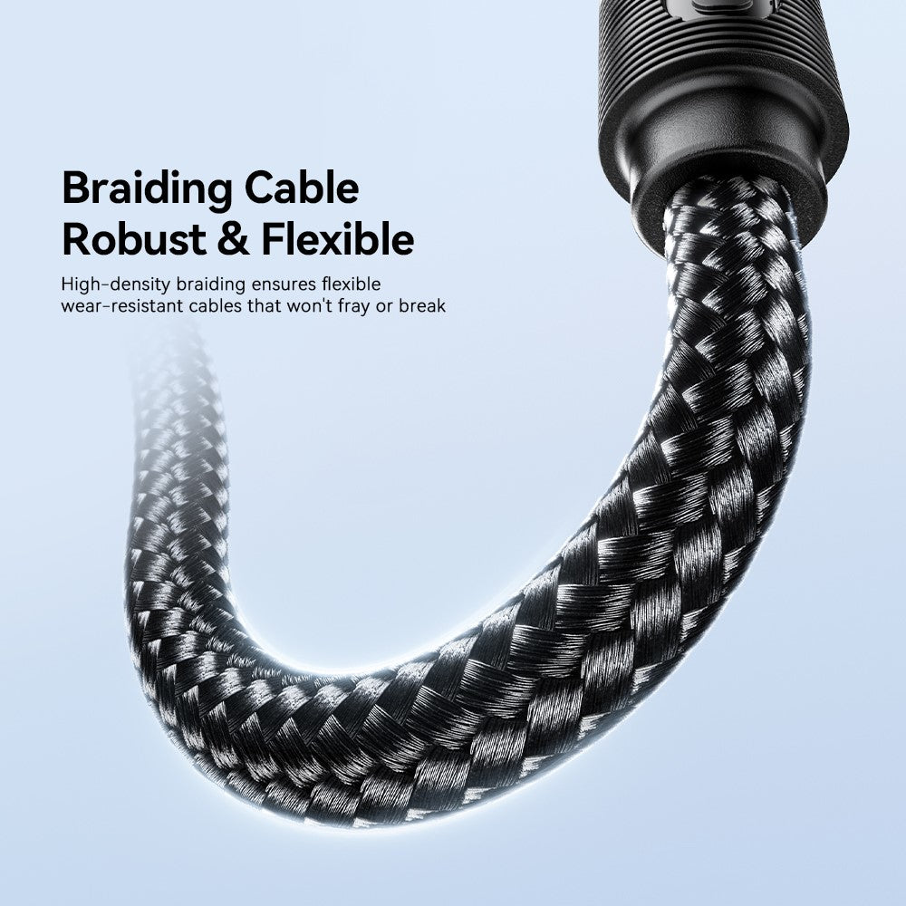 ESSAGER HD-Sound-Kabel – 5 m, geflochten, 3,5-mm-Klinkenstecker auf 6,5-mm-Klinkenstecker, mit vergoldetem Stecker