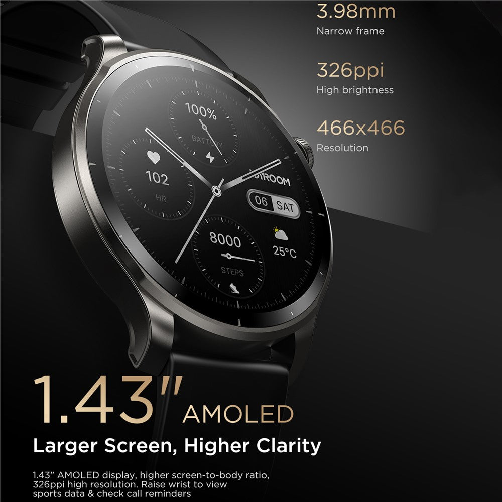 JOYROOM JR-FV1 Sport-Smartwatch – 1,43 Zoll AMOLED-Display, Bluetooth-Funktion & Gesundheitsüberwachung