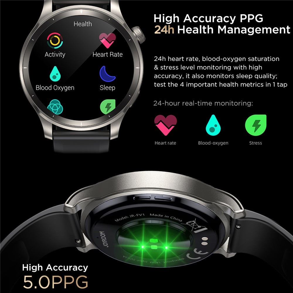 JOYROOM JR-FV1 Sport-Smartwatch – 1,43 Zoll AMOLED-Display, Bluetooth-Funktion & Gesundheitsüberwachung
