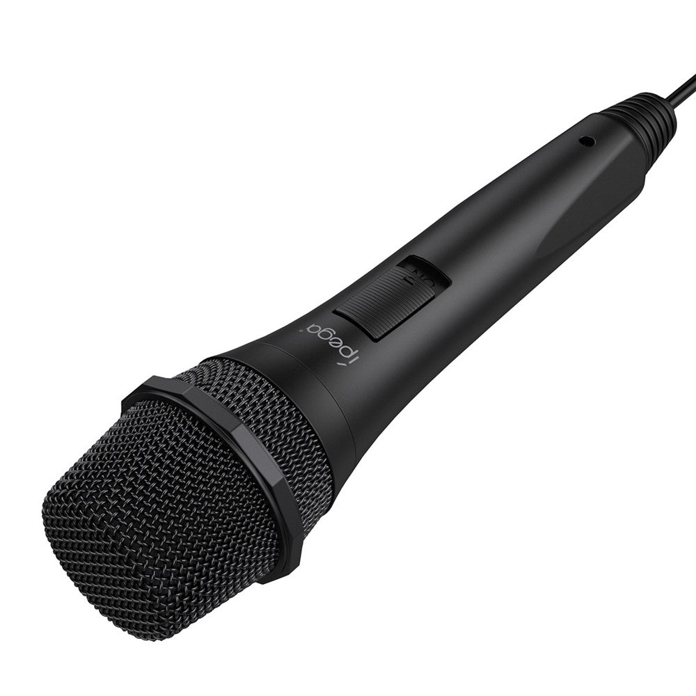 IPEGA PG-9209 Kabelgebundenes Handmikrofon – USB-2.0, für Karaoke, für PS4/Wii U/Nintendo Switch