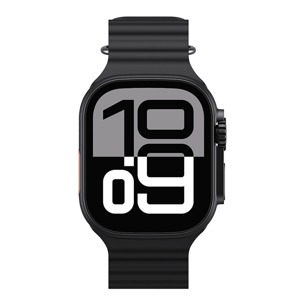 USAMS AT03 Sport-Smartwatch – 2,01 Zoll, Bluetooth-kompatibel, Sprachassistent, für Android & iOS
