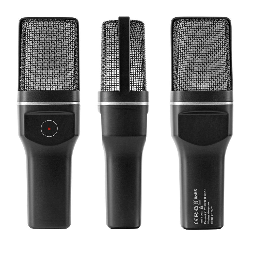 YANMAI SF-777W Drahtloses Mikrofon – RGB, für Live-Streaming, Gaming & Online-Konferenzen