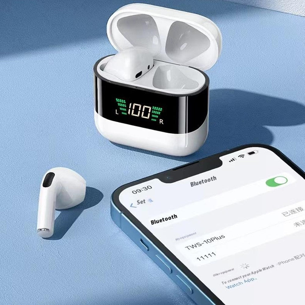 REMAX TWS-10Plus TWS Kabelloser In-Ear Kopfhörer – Digital Display, Bluetooth-kompatibel