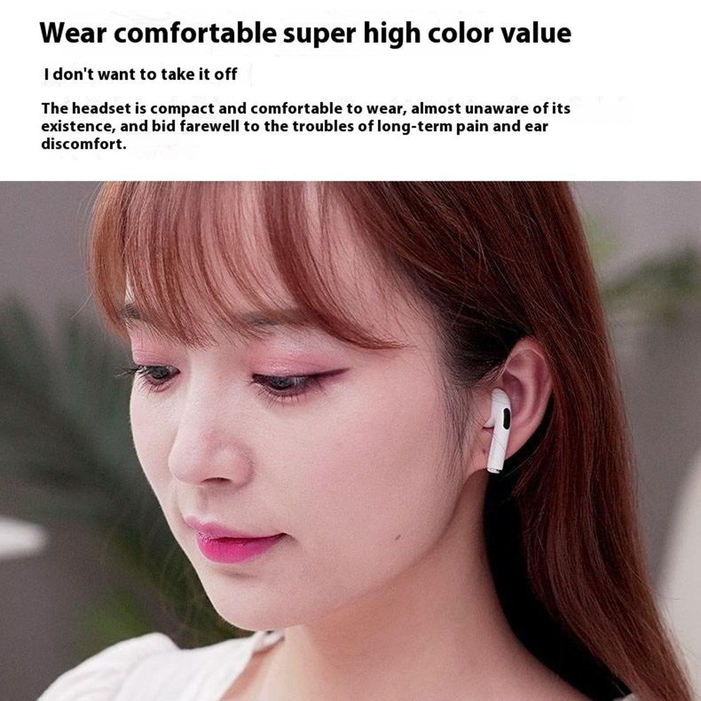 LENOVO LECOO EW305 Kabelloser In-Ear Kopfhörer – Halb-In-Ear, Bluetooth-kompatibel