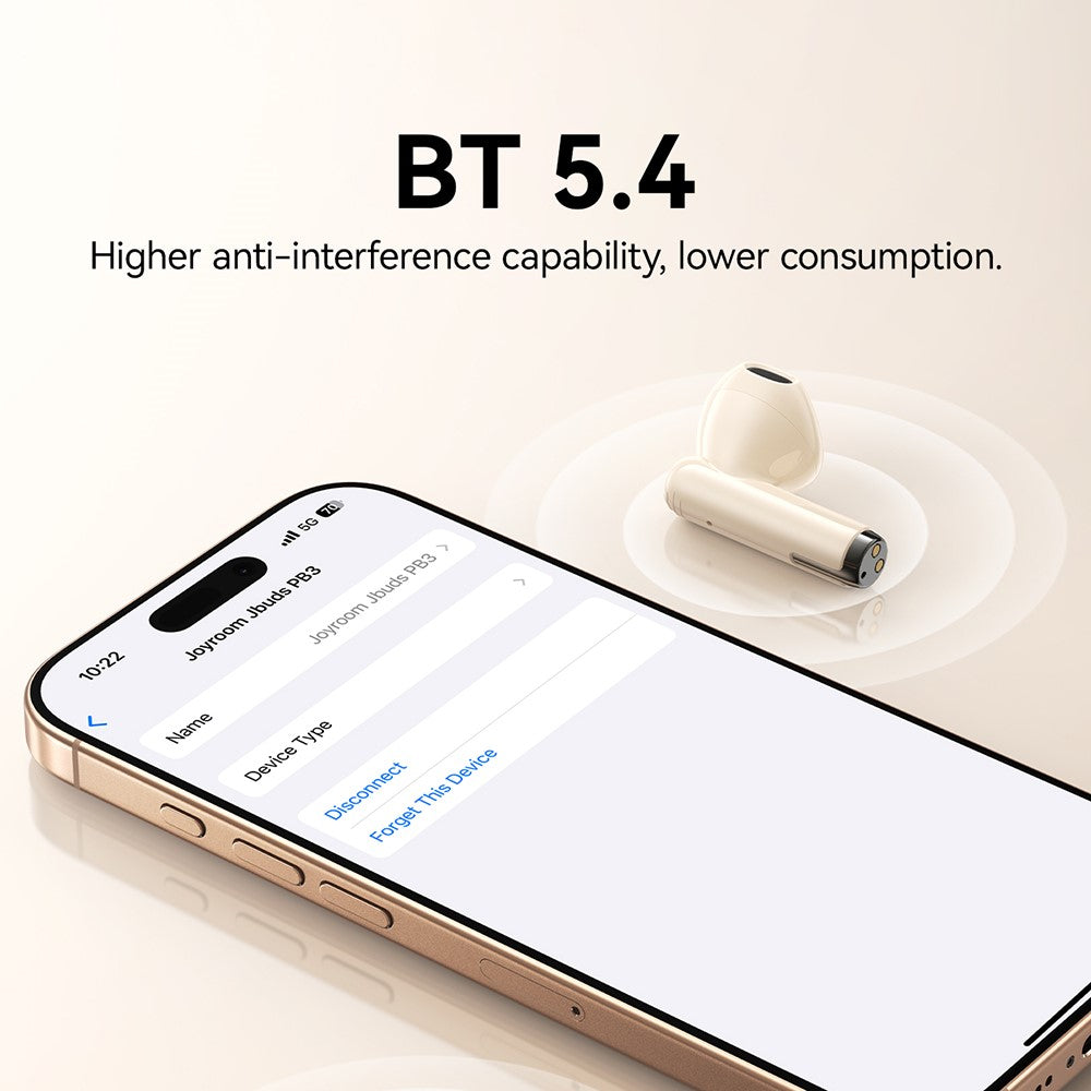 JOYROOM Jpods JR-PB3 TWS Kabelloser In-Ear Kopfhörer – BT Ohrhörer, 13mm Treiber ENC Geräuschunterdrückung, wasserdicht