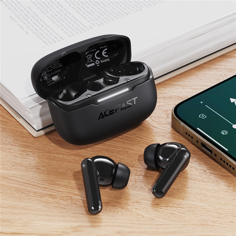 ACEFAST W5 TWS Kabelloser In-Ear Kopfhörer – Mit Hybrid-ANC & ENC-Geräuschunterdrückung, Bluetooth-kompatibel