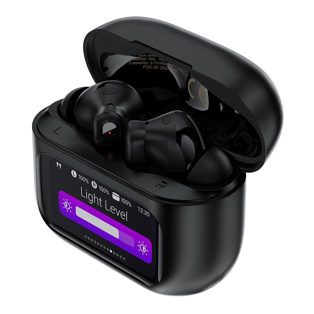 ACEFAST W6 TWS Kabelloser In-Ear Kopfhörer – Mit ANC + ENC Geräuschunterdrückung & Smart-Screen-Display