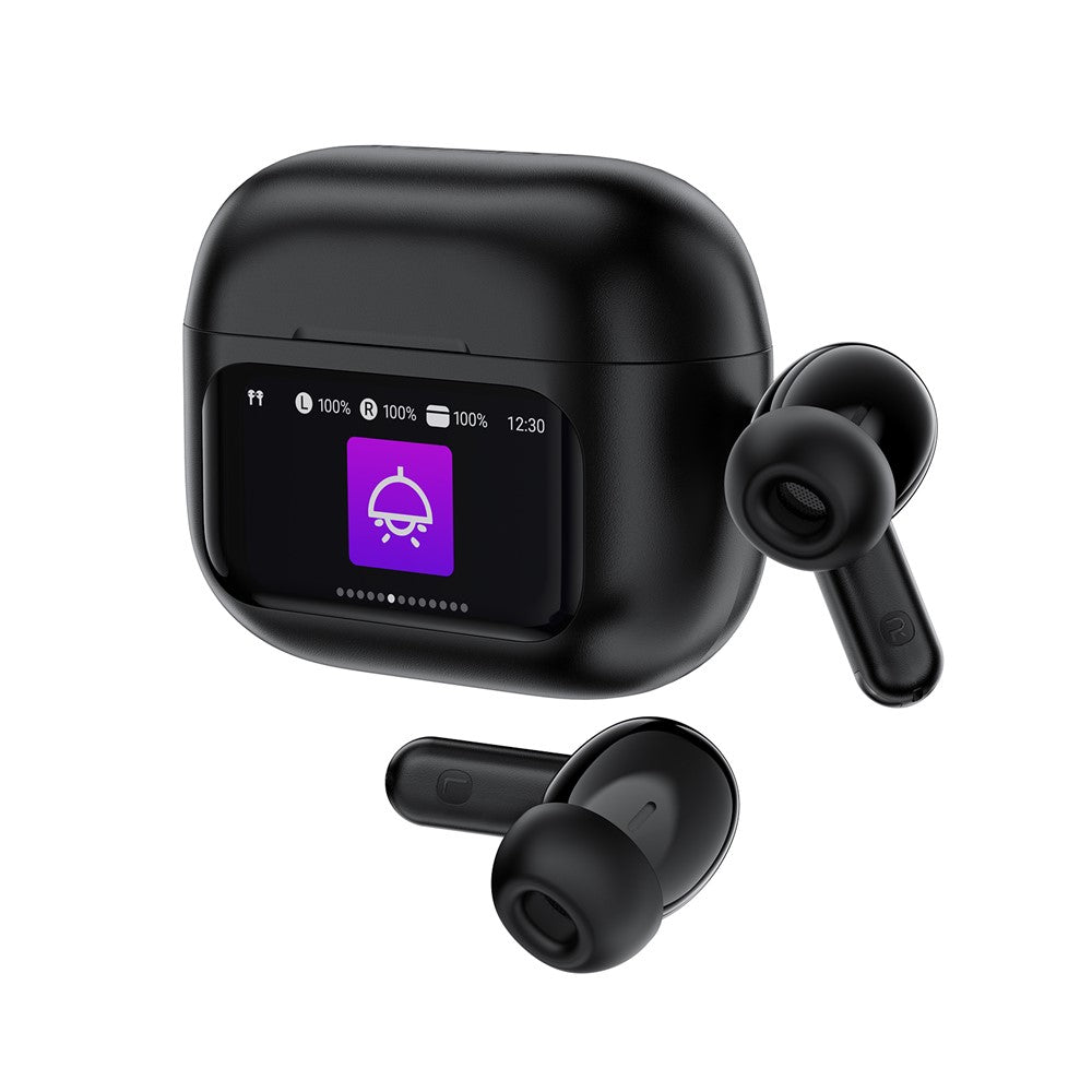 ACEFAST W6 TWS Kabelloser In-Ear Kopfhörer – Mit ANC + ENC Geräuschunterdrückung & Smart-Screen-Display