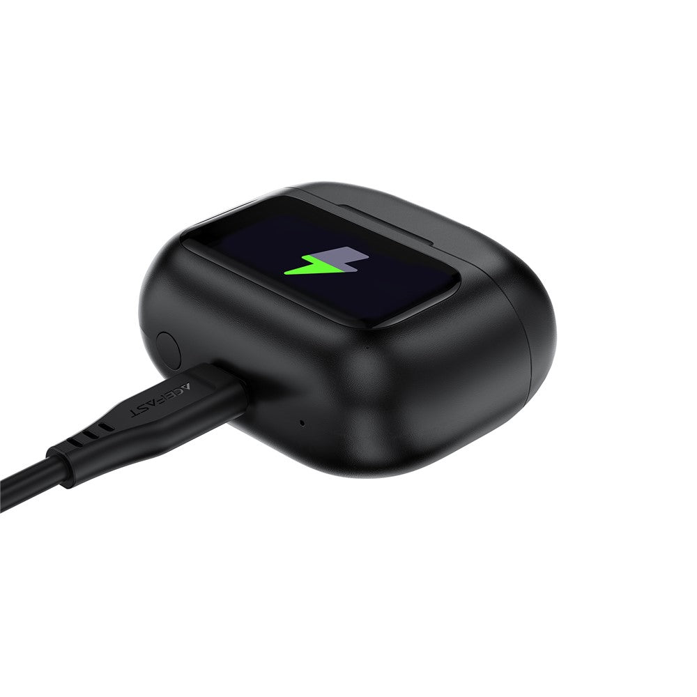 ACEFAST W6 TWS Kabelloser In-Ear Kopfhörer – Mit ANC + ENC Geräuschunterdrückung & Smart-Screen-Display