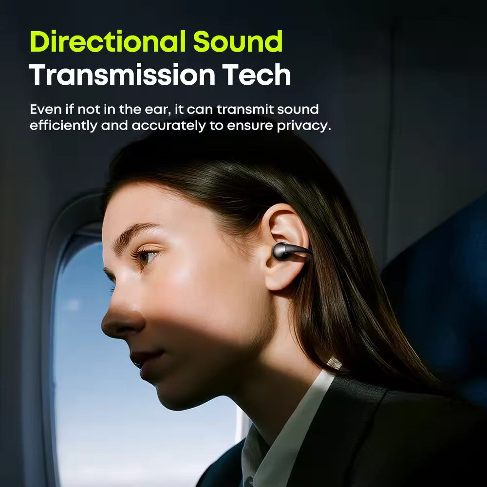 LANGSDOM TS30 OWS Open-Ear Kopfhörer – Bluetooth-kompatibel, 6.0 Clip-On-Kopfhörer, für Sport