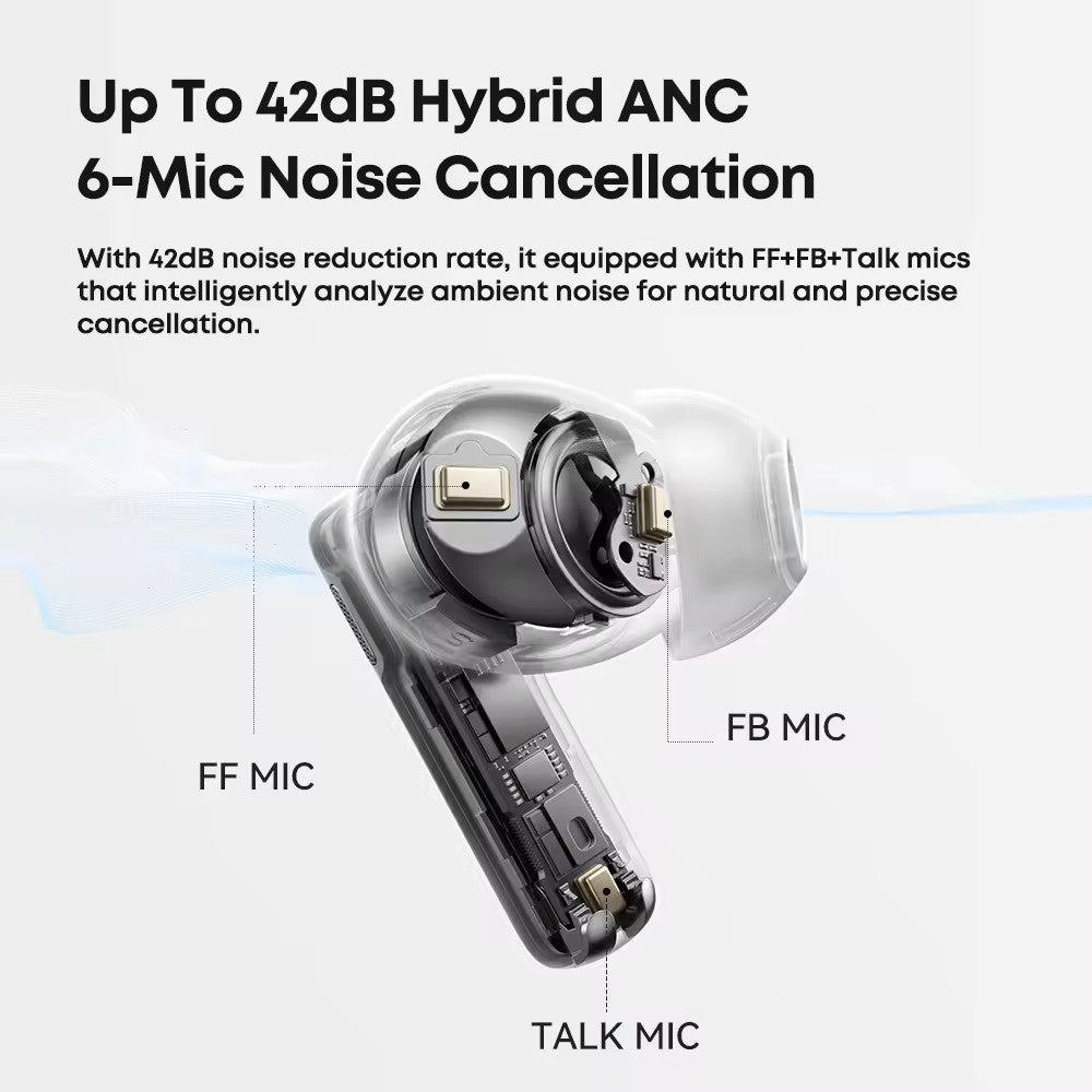 LANGSDOM TA16 TWS In-Ear Kopfhörer – Ohrhörer BT5.4 Stereo, mit aktiver Geräuschunterdrückung