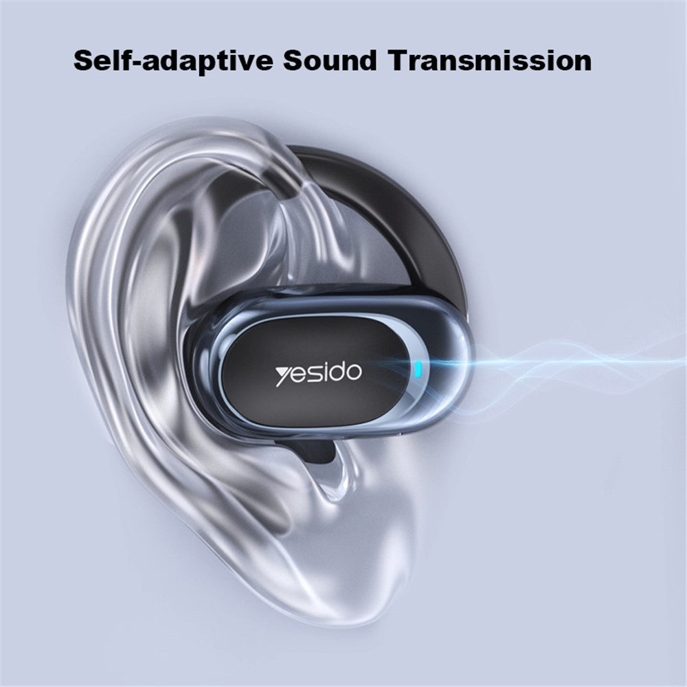 YESIDO YSP13 Kabelloser Open-Ear Kopfhörer – HiFi-Musik-Sportkopfhörer, mit Ohrbügel & Luftleitung, kompatibel mit Bluetooth