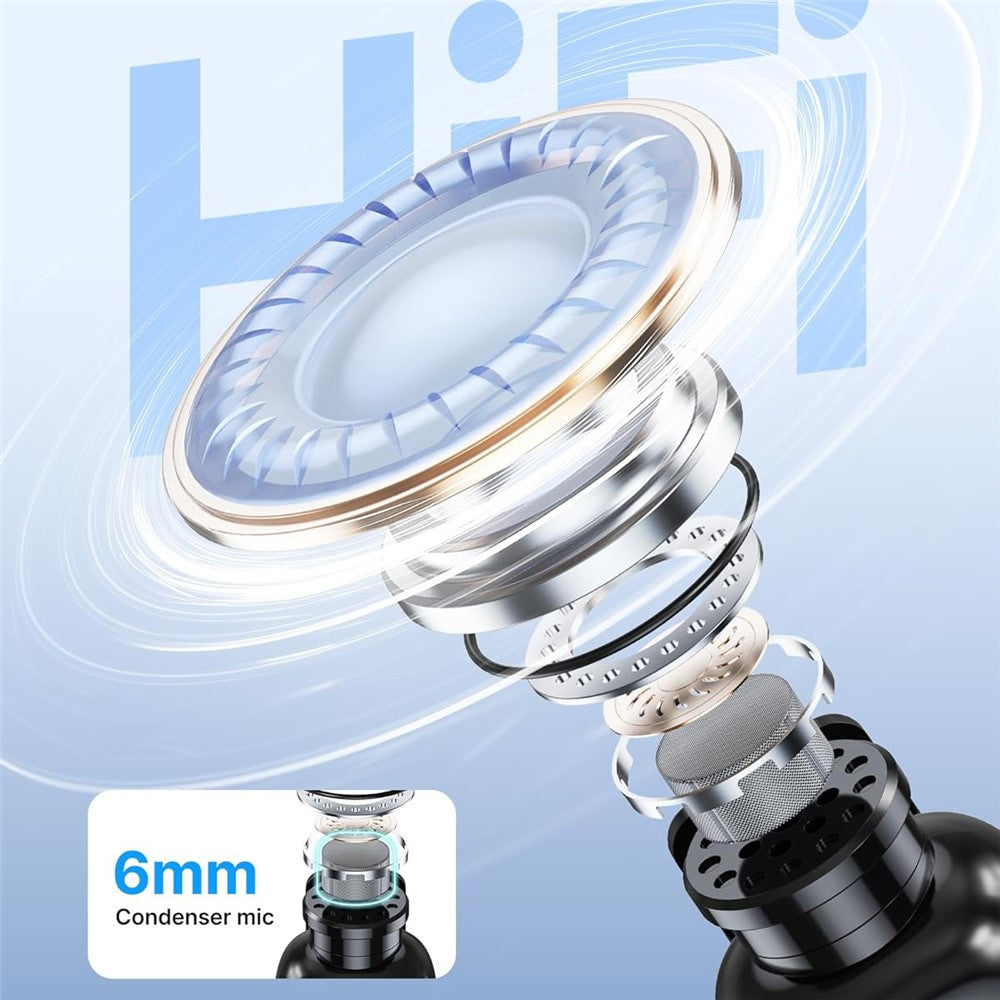 BOYA Mini-05 Drahtloses Lavalier-Mikrofon – mit KI-Rauschunterdrückung & Stimmverzerrer, 2 Sender + 1 USB-C-Empfänger