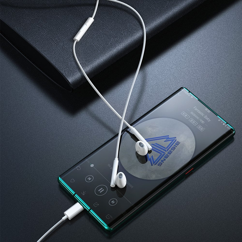 MCDODO HP-7500 In-Ear Kopfhörer – Mit Fernbedienung, Typ-C-Stecker, mit Mikrofon, für Xiaomi, Samsung usw.