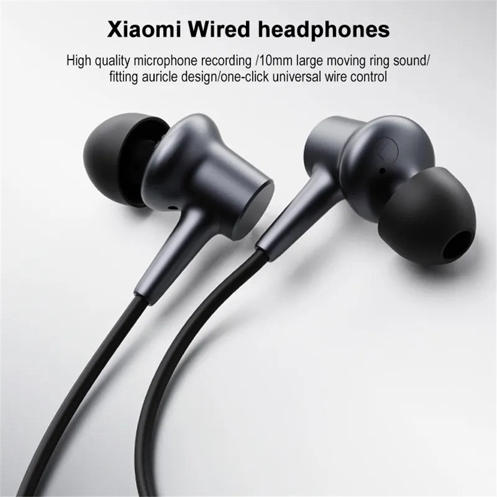 XIAOMI DDQ02WM In-Ear Kopfhörer – 3,5-mm, Kabelfernbedienung, Musik- & Anruffunktion
