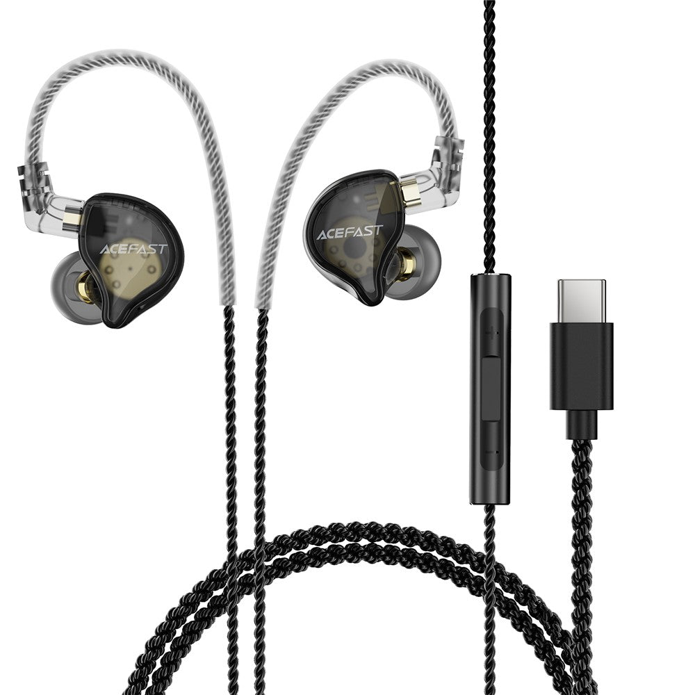 ACEFAST L11 Open-Ear Kopfhörer – USB-C HiFi-Kopfhörer, mit abnehmbarem Kabel & Mikrofon für Audio