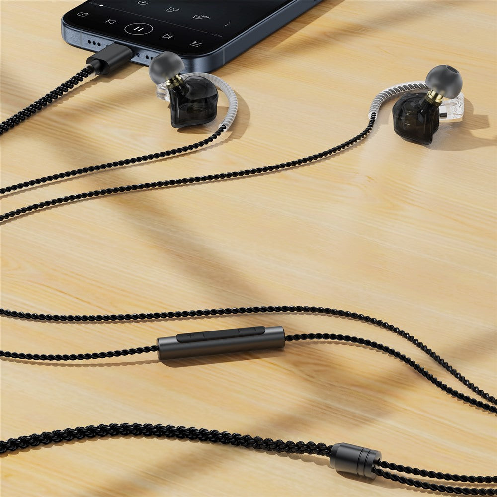 ACEFAST L11 Open-Ear Kopfhörer – USB-C HiFi-Kopfhörer, mit abnehmbarem Kabel & Mikrofon für Audio