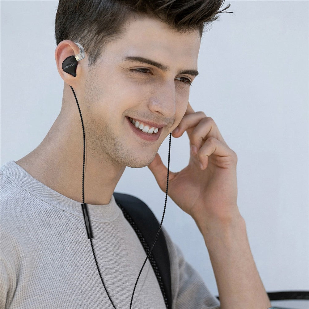 ACEFAST L11 Open-Ear Kopfhörer – USB-C HiFi-Kopfhörer, mit abnehmbarem Kabel & Mikrofon für Audio