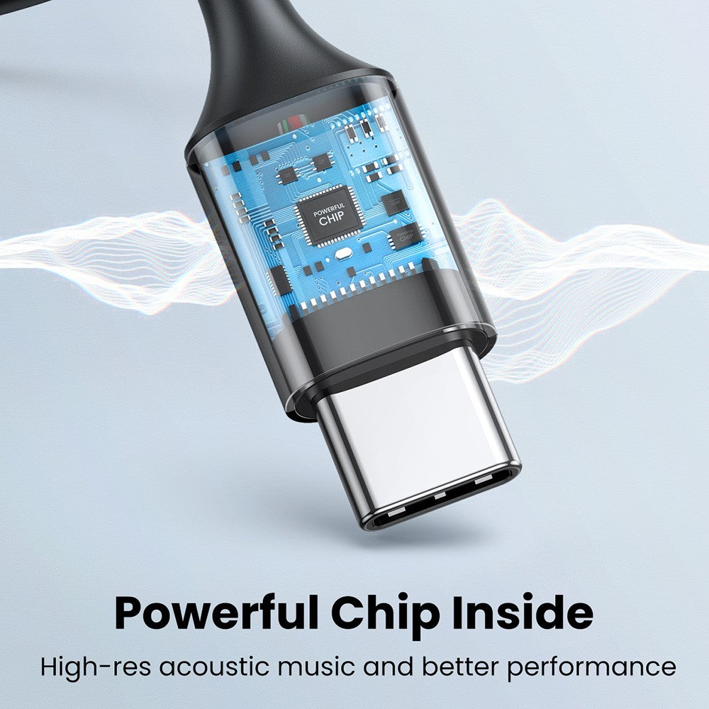 UGREEN 30638 In-Ear Kopfhörer – USB Typ-C Ohrhörer, mit Mikrofon, Hi-Fi-Stereo, für iPad Pro (2021), Samsung Galaxy S21, Google Pixel 5