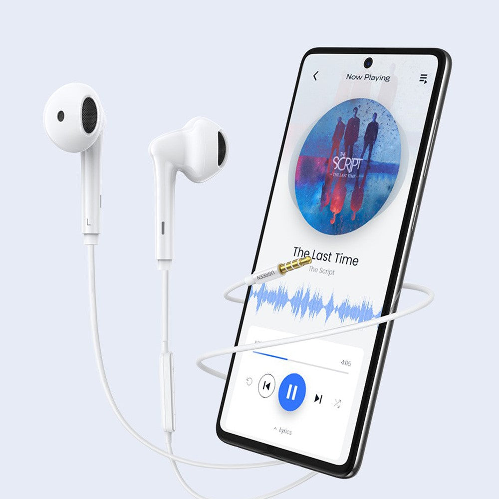 UGREEN 60692 HiTune In-Ear Kopfhörer – 3,5-mm-Headset, mit Mikrofon, Lautstärkeregelung, kompatibel mit iPhone, PS5, PS4, Xbox, iPad, MP3-Player & Laptop