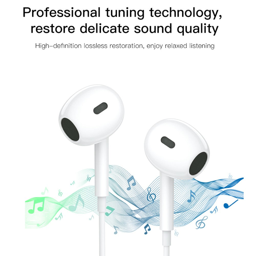 YESIDO YH38 In-Ear Kopfhörer – Für Huawei, mit USB-C-Anschluss, Fernbedienung & Musiksteuerung