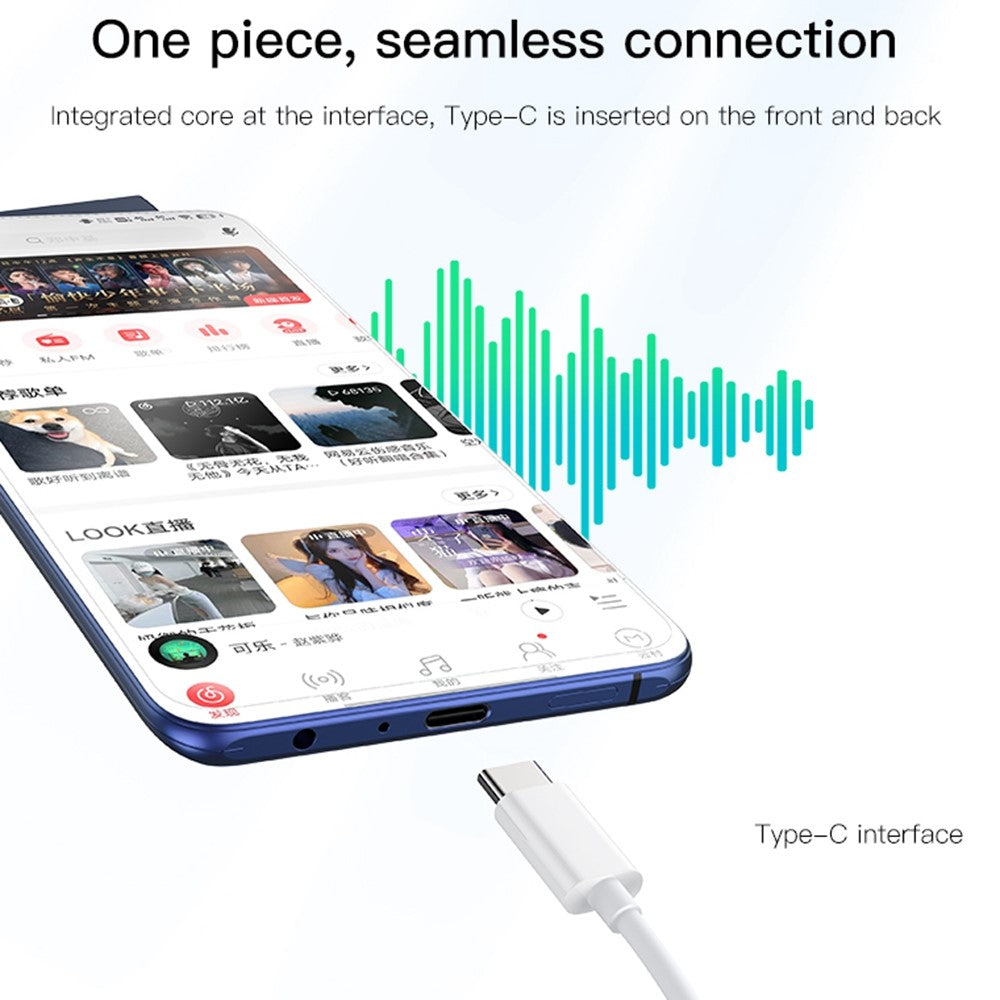 YESIDO YH38 In-Ear Kopfhörer – Für Huawei, mit USB-C-Anschluss, Fernbedienung & Musiksteuerung