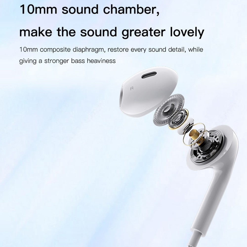 YESIDO YH39 In-Ear Kopfhörer – Mit 3,5-mm-Klinkenstecker & Kabelfernbedienung, für Mobiltelefone & Laptops, Musik-Headset