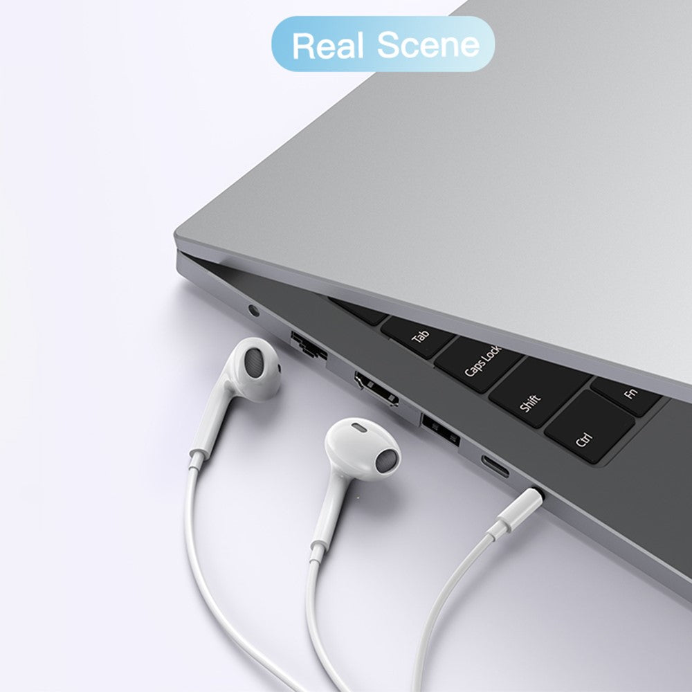 YESIDO YH39 In-Ear Kopfhörer – Mit 3,5-mm-Klinkenstecker & Kabelfernbedienung, für Mobiltelefone & Laptops, Musik-Headset