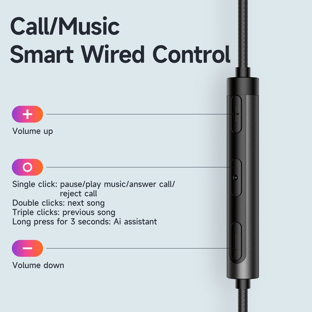 MCDODO HP-4060 In-Ear Kopfhörer – DC 3,5-mm-AUX-Headset, für Handy, Tablet & Laptop